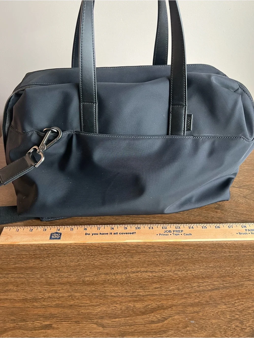 Away The Everywhere Bag Black Nylon Weekender Carry-On Travel Duffle Commuter